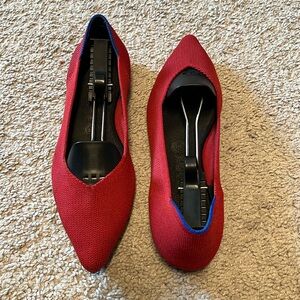 Rothy’s The Point in Chili Red - Size 10